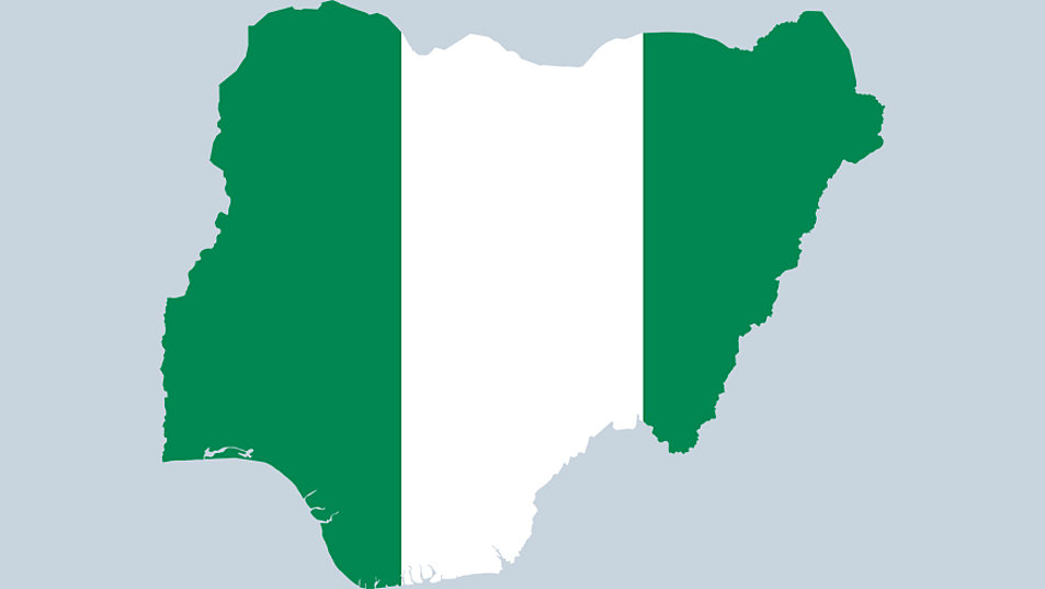 Die Karte Nigerias. Foto: pixabay.com