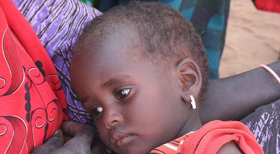 Vor allem Kinder stehen ohne sofortige Hilfe vor dem Hungertod. Symbolbild: World Vision