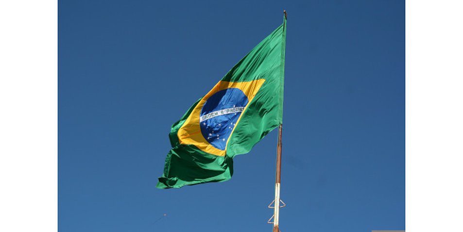 Brasiliens Flagge. Bild: Pixabay
