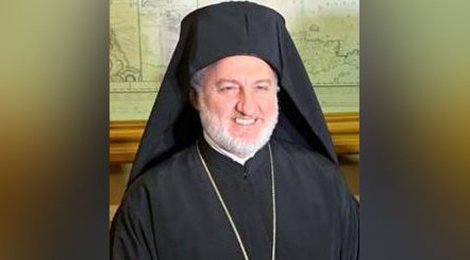 Der griechisch-orthodoxe Erzbischof der USA, Elpidophoros. Foto: Wikipedia/ Greek Ministry of Foreign Affairs